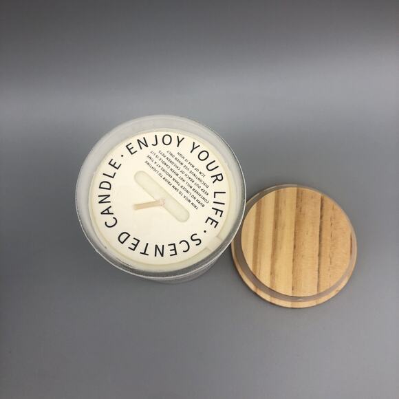 Soohogia Home Scented Jar Candles with Wooden Cover 13 oz All Natural Soy Candle - Picture 7 of 13